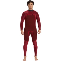 Quiksilver 2024 Hommes Everyday Sessions 5/4/3mm GBS Chest Zip Combinaison Néoprène -Meilleur Surf Magasin 2024 hommes everyday sessions 543mm gbs chest zip combinaison neoprene 2