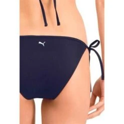 Bas De Bikini Avec Liens à Nouer Pour Femmes PUMA Swim Marine -Meilleur Surf Magasin bas de bikini avec liens a nouer pour femmes puma swim marine 3