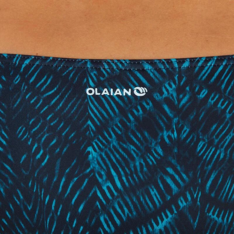 Bas De Maillot De Bain De Surf Femme Plissée Côté NIKI SHIBO BLEU 4 Bas De Maillot De Bain De Surf Femme Plissée Côté NIKI SHIBO BLEU – Image 4