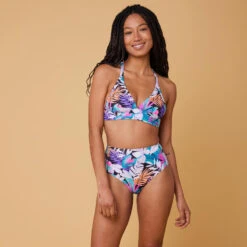 BAS DE MAILLOT DE BAIN DE SURF FEMME TAILLE HAUTE ROMI JIMA BLACK -Meilleur Surf Magasin bas de maillot de bain de surf femme taille haute romi jima black 5