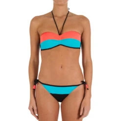 Bas De Maillot De Bain Femme Culotte Nouée SOFY COLOR BLOCK -Meilleur Surf Magasin bas de maillot de bain femme culotte nouee sofy color block 9