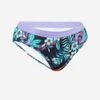Bas De Maillot De Bain Fille - 900 Buddy Violet Turquoise