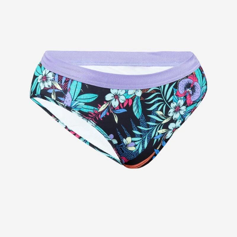 Bas De Maillot De Bain Fille - 900 Buddy Violet Turquoise 1 Bas De Maillot De Bain Fille - 900 Buddy Violet Turquoise