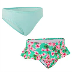 Bas De Maillot De Bain FILLETTE MENTHE MADI 100
