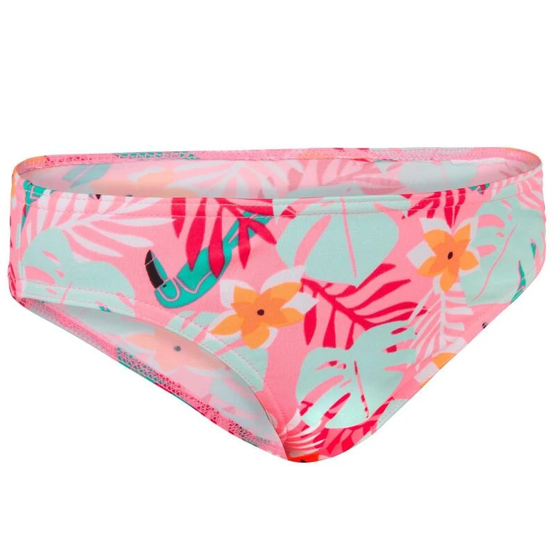 Bas De Maillot De Bain FILLETTE ROSE MADI 100 3 Bas De Maillot De Bain FILLETTE ROSE MADI 100 – Image 3