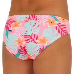 Bas De Maillot De Bain FILLETTE ROSE MADI 100 10 Bas De Maillot De Bain FILLETTE ROSE MADI 100 -Meilleur Surf Magasin bas de maillot de bain fillette rose madi 100 3