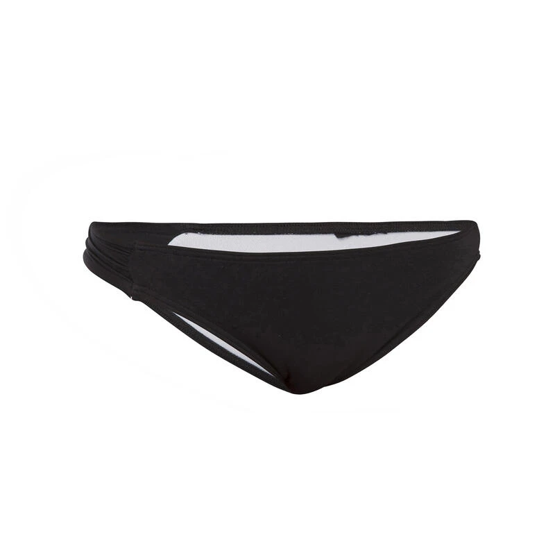 Bas De Maillot De Bain SURF FILLE NOIR MALOU 500 3 Bas De Maillot De Bain SURF FILLE NOIR MALOU 500 – Image 3