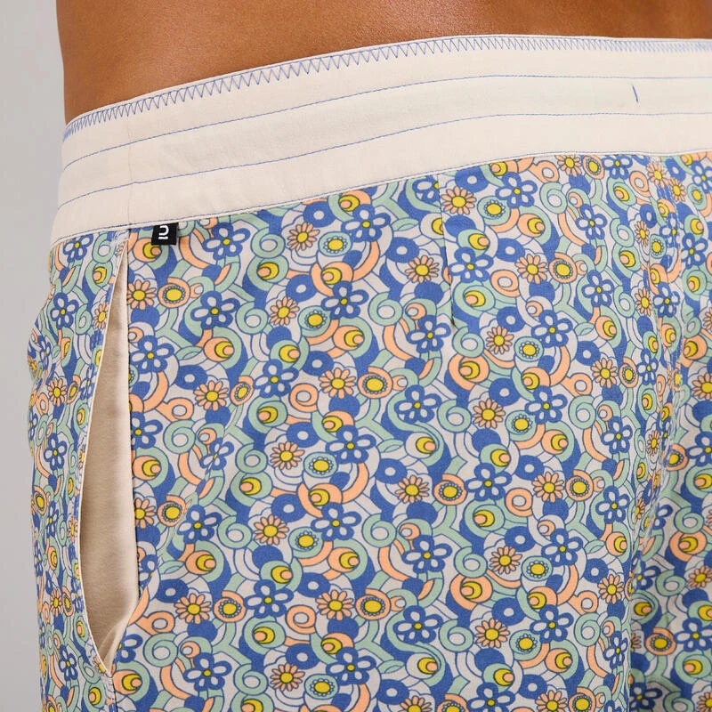 Boardshort Surf 500 17" JOY BEIGE 9 Boardshort Surf 500 17" JOY BEIGE – Image 9