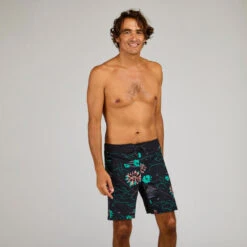 Boardshort Surf 500 19" PARADISE BLACK 12 Boardshort Surf 500 19" PARADISE BLACK -Meilleur Surf Magasin boardshort surf 500 19 paradise black 2