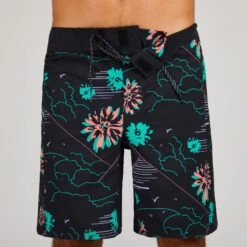 Boardshort Surf 500 19" PARADISE BLACK 15 Boardshort Surf 500 19" PARADISE BLACK -Meilleur Surf Magasin boardshort surf 500 19 paradise black 5