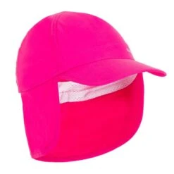 Casquette Anti UV Bébé Nageur Rose 8 Casquette Anti UV Bébé Nageur Rose -Meilleur Surf Magasin casquette anti uv bebe nageur rose 2