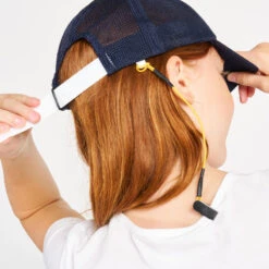 Tribord Casquette Bateau Sailing 500 Enfant Voile Ecru Bleu -Meilleur Surf Magasin casquette bateau sailing 500 enfant voile ecru bleu 2