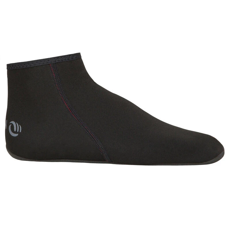 CHAUSSETTE SURF BODYBOARD 100 Néoprène 2MM NOIR 2 CHAUSSETTE SURF BODYBOARD 100 Néoprène 2MM NOIR – Image 2