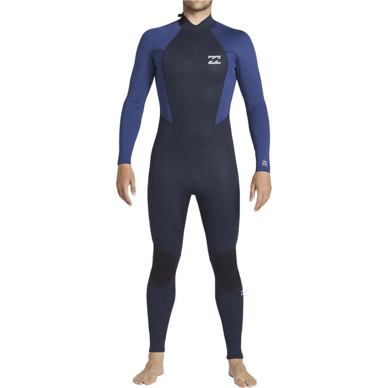 Billabong Combinaison De Surf Intruder 3/2mm Flatlock - Zip Au Dos - Marine Hommes 1 Billabong Combinaison De Surf Intruder 3/2mm Flatlock - Zip Au Dos - Marine Hommes