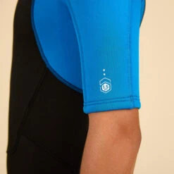 COMBINAISON SURF SHORTY 500 NEOPRENE 1.5MM GARCON BLEUE NOIRE -Meilleur Surf Magasin combinaison surf shorty 500 neoprene 15mm garcon bleue noire 7