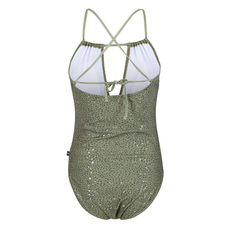 Regatta Halliday Maillot De Bain Pour Femme - Vert Foncé 4 Regatta Halliday Maillot De Bain Pour Femme - Vert Foncé – Image 4