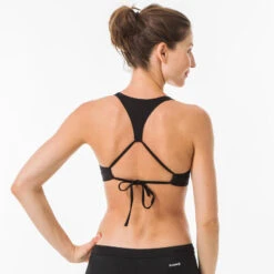 Haut De Maillot De Bain Brassière De Surf Femme Double Réglable Dos AGATHA NOIRE -Meilleur Surf Magasin haut de maillot de bain brassiere de surf femme double reglable dos agatha noire 2