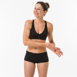 Haut De Maillot De Bain Brassière De Surf Femme Double Réglable Dos AGATHA NOIRE -Meilleur Surf Magasin haut de maillot de bain brassiere de surf femme double reglable dos agatha noire 3