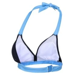 Regatta Haut De Maillot De Bain FLAVIA Femme (Bleu Marine / Bleu Clair) -Meilleur Surf Magasin haut de maillot de bain flavia femme bleu marine bleu clair 3