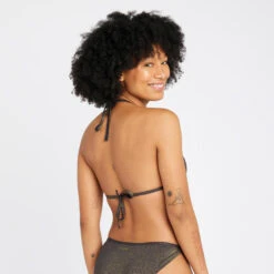 Haut De Maillot De Bain Triangle Femme - Mae Noir Pailleté 6 Haut De Maillot De Bain Triangle Femme - Mae Noir Pailleté -Meilleur Surf Magasin haut de maillot de bain triangle femme mae noir paillete 2