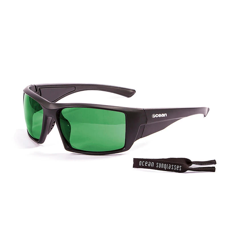 Lunette Soleil Flottantes Sport Nautiques OCEAN Aruba Noir Et Revo Vert 1 Lunette Soleil Flottantes Sport Nautiques OCEAN Aruba Noir Et Revo Vert