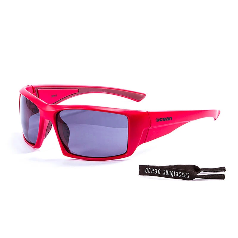 Lunette Soleil Flottantes Sport Nautiques OCEAN Aruba Rouge Et Fume 1 Lunette Soleil Flottantes Sport Nautiques OCEAN Aruba Rouge Et Fume