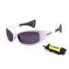 Lunette Soleil Flottantes Sport Nautiques OCEAN Mentaway Blanc Et Fume
