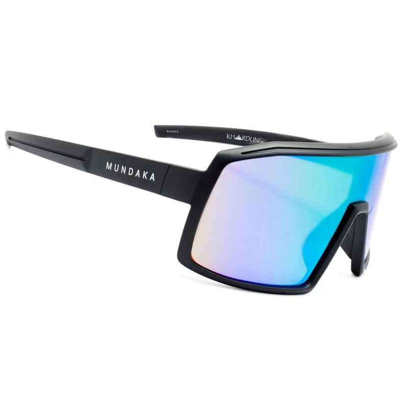 Lunettes De Soleil De Sport KHARDUNG Noir Mat, CX VERT - Cat.3 - MUNDAKA 1 Lunettes De Soleil De Sport KHARDUNG Noir Mat, CX VERT - Cat.3 - MUNDAKA