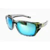 Lunettes De Soleil Julbo Shield M Gris Bleu Polarisé , Coques Amovibles