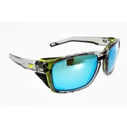 Lunettes De Soleil Julbo Shield M Gris Bleu Polarisé , Coques Amovibles -Meilleur Surf Magasin lunettes de soleil julbo shield m gris bleu polarise coques amovibles 2