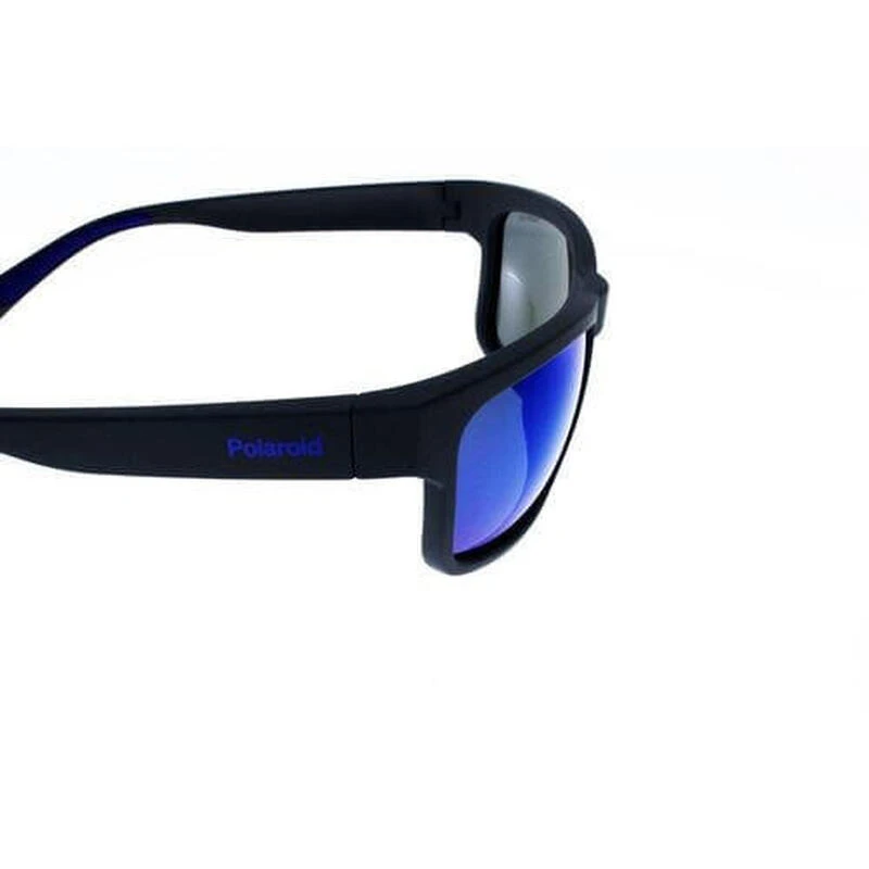 Lunettes De Soleil POLAROID PLD 7031 Gris Bleu, Monture Flottante 2 Lunettes De Soleil POLAROID PLD 7031 Gris Bleu, Monture Flottante – Image 2