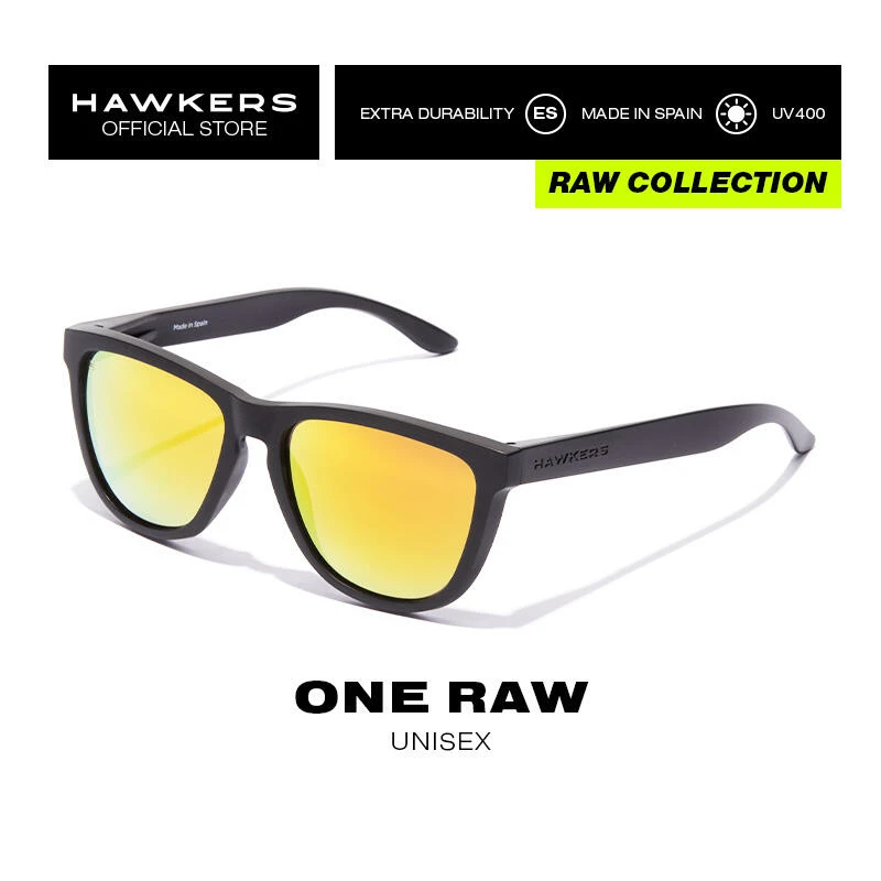 HAWKERS Lunettes De Soleil Pour Homme Et Femme BLACK DAYLIGHT - ONE Raw 2 HAWKERS Lunettes De Soleil Pour Homme Et Femme BLACK DAYLIGHT - ONE Raw – Image 2