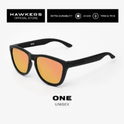 HAWKERS Lunettes De Soleil Pour Homme Et Femme ONE CARBON Black Daylight -Meilleur Surf Magasin lunettes de soleil pour homme et femme one carbon black daylight 6