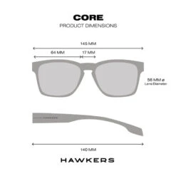 HAWKERS Lunettes De Soleil Pour Homme Et Femme POLARIZED CORE Carbon Black -Meilleur Surf Magasin lunettes de soleil pour homme et femme polarized core carbon black 5