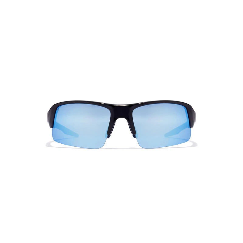 HAWKERS Lunettes De Soleil Pour Hommes Et Femmes NOIR BLEU CHROME - BAT 2 HAWKERS Lunettes De Soleil Pour Hommes Et Femmes NOIR BLEU CHROME - BAT – Image 2