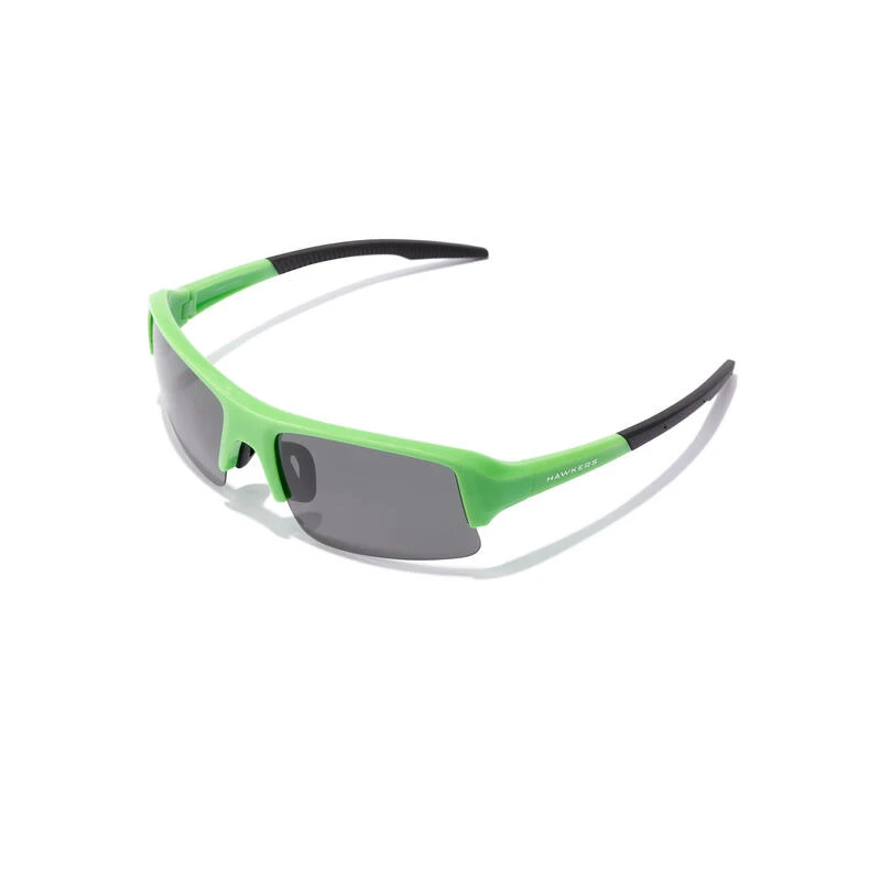 HAWKERS Lunettes De Soleil Pour Hommes Et Femmes POLARISÉ VERT FLUO FONCÉ - BAT 1 HAWKERS Lunettes De Soleil Pour Hommes Et Femmes POLARISÉ VERT FLUO FONCÉ - BAT