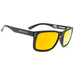 Lunettes De Soleil POZZ' Noir Mat, CX Polarisés ORANGE - Cat.3 - MUNDAKA
