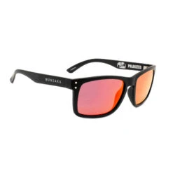 Lunettes De Soleil POZZ' Noir, Polarisés ROUGE - Cat.3 - MUNDAKA