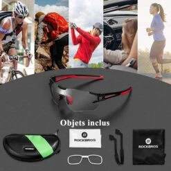 ROCKBROS Lunettes Photochromiques De Vélo 10125 Anti-uv400 - Noir Et Rouge 13 ROCKBROS Lunettes Photochromiques De Vélo 10125 Anti-uv400 - Noir Et Rouge -Meilleur Surf Magasin lunettes photochromiques de velo 10125 anti uv400 noir et rouge 6