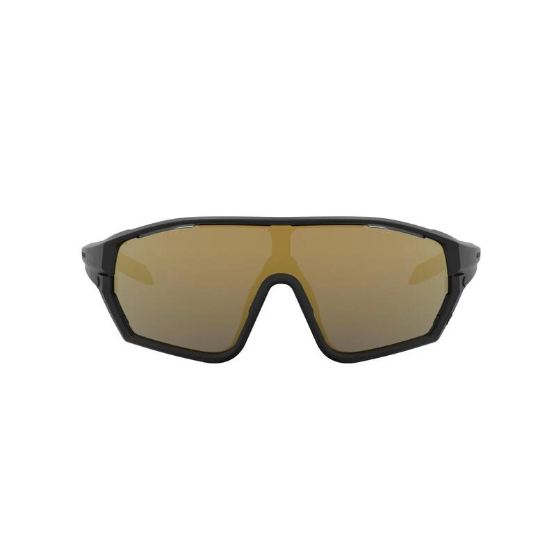 Rockrider LUNETTES VTT XC RACE NOIRES GOLD VERRES INTERCHANGEABLES CAT 0+3 4 Rockrider LUNETTES VTT XC RACE NOIRES GOLD VERRES INTERCHANGEABLES CAT 0+3 – Image 4