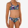 Maillot De Bain De Surf 2 Pièces BONI JUN Violet Forme Brassière