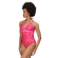 Regatta Maillot De Bain FLAVIA Femme (Rose) -Meilleur Surf Magasin maillot de bain flavia femme rose 3