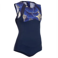 MAILLOT DE BAIN SURF FILLE BLEU NOIR MANLY 900 11 MAILLOT DE BAIN SURF FILLE BLEU NOIR MANLY 900 -Meilleur Surf Magasin maillot de bain surf fille bleu noir manly 900 4
