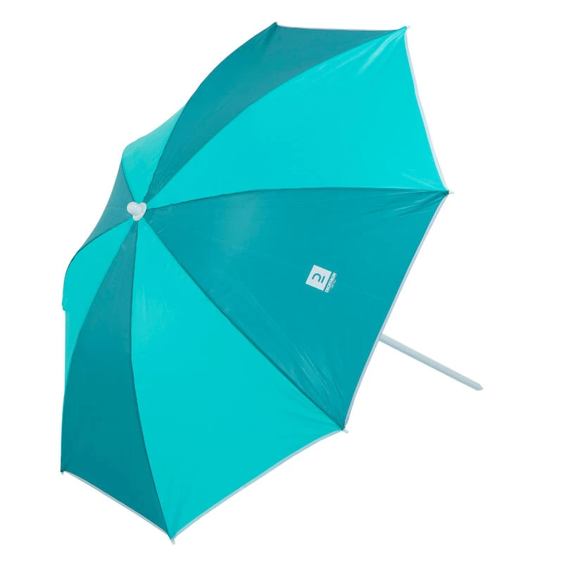 Decathlon PARASOL DE PLAGE PARUV 160 UPF 50+ 2 PLACES - Bleu Vert 4 Decathlon PARASOL DE PLAGE PARUV 160 UPF 50+ 2 PLACES - Bleu Vert – Image 4