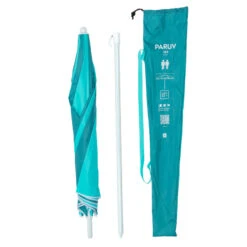 Decathlon PARASOL DE PLAGE PARUV 160 UPF 50+ 2 PLACES - Bleu Vert 14 Decathlon PARASOL DE PLAGE PARUV 160 UPF 50+ 2 PLACES - Bleu Vert -Meilleur Surf Magasin parasol de plage paruv 160 upf 50 2 places bleu vert 5