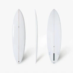Planche De Surf 7'4" - 900 Mid-length Blanc