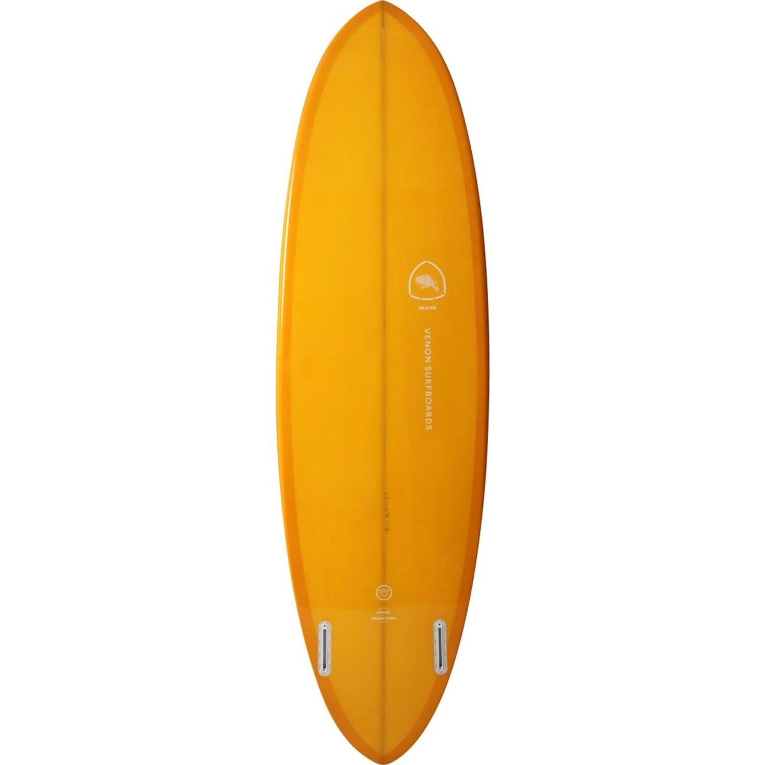Planche De Surf BEAVER Mid Length Twin Pin Double Layer Orange 6'6" 3 Planche De Surf BEAVER Mid Length Twin Pin Double Layer Orange 6'6" – Image 3