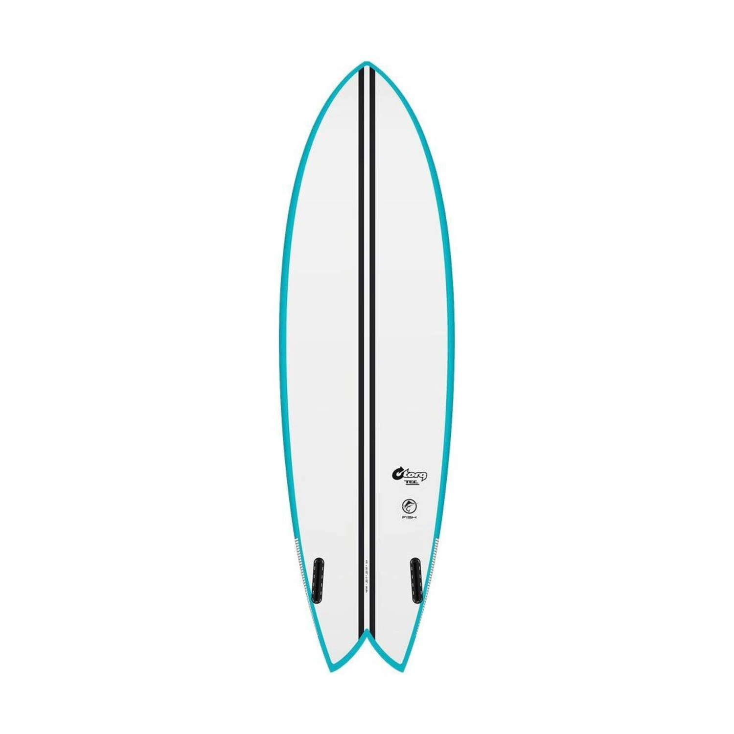 Torq Planche De Surf Fish TEC Teal/White 6'0 2 Torq Planche De Surf Fish TEC Teal/White 6'0 – Image 2