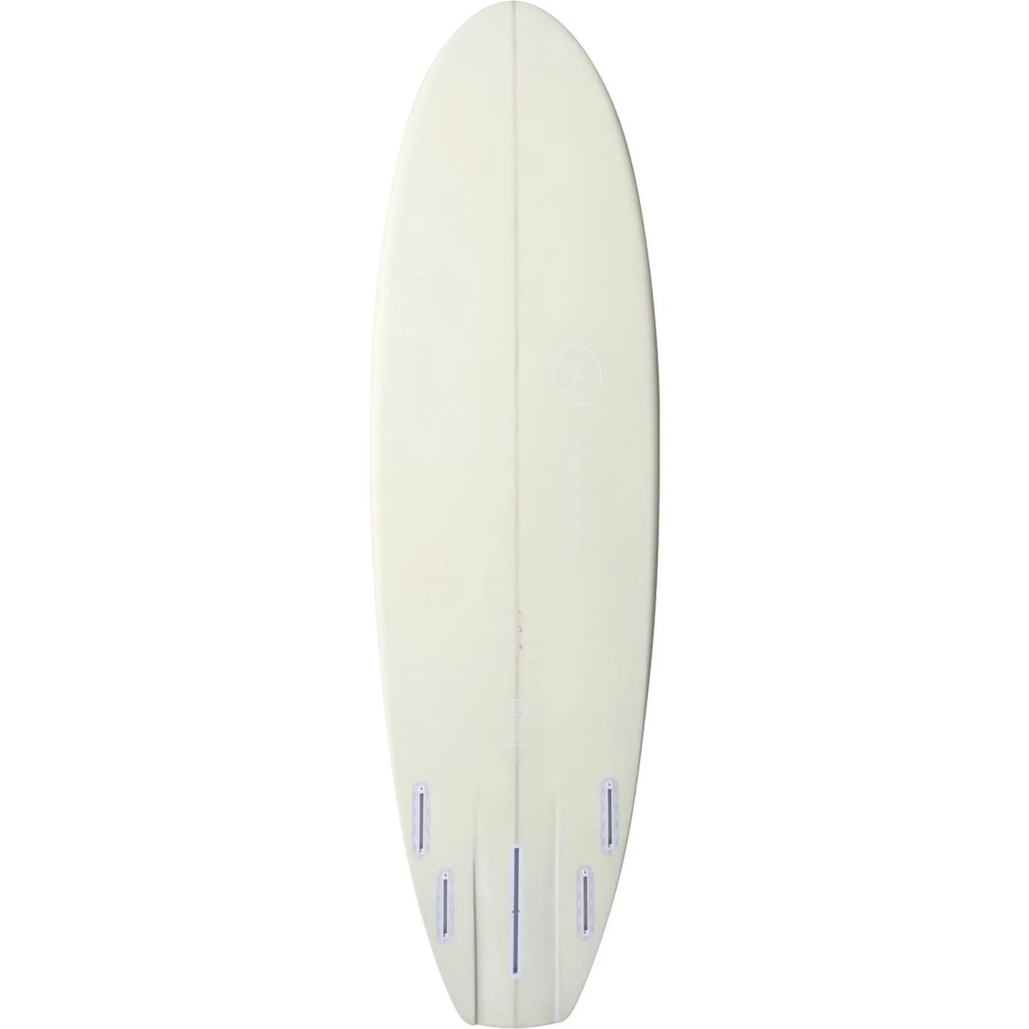 Planche De Surf QUOKKA Hybrid 5Fins White Deck Cream 6'6" 3 Planche De Surf QUOKKA Hybrid 5Fins White Deck Cream 6'6" – Image 3