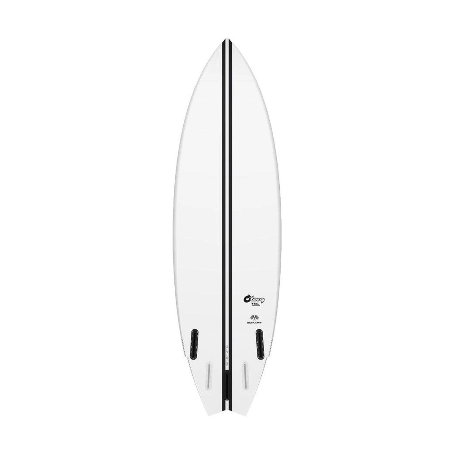 Torq Planche De Surf TEC Gokart White 6'4" 2 Torq Planche De Surf TEC Gokart White 6'4" – Image 2
